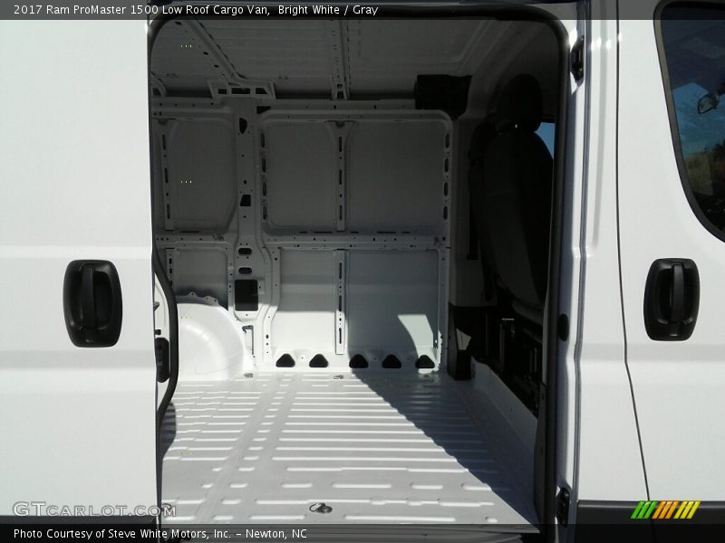 Bright White / Gray 2017 Ram ProMaster 1500 Low Roof Cargo Van