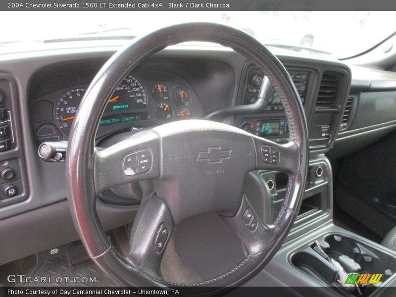 Black / Dark Charcoal 2004 Chevrolet Silverado 1500 LT Extended Cab 4x4