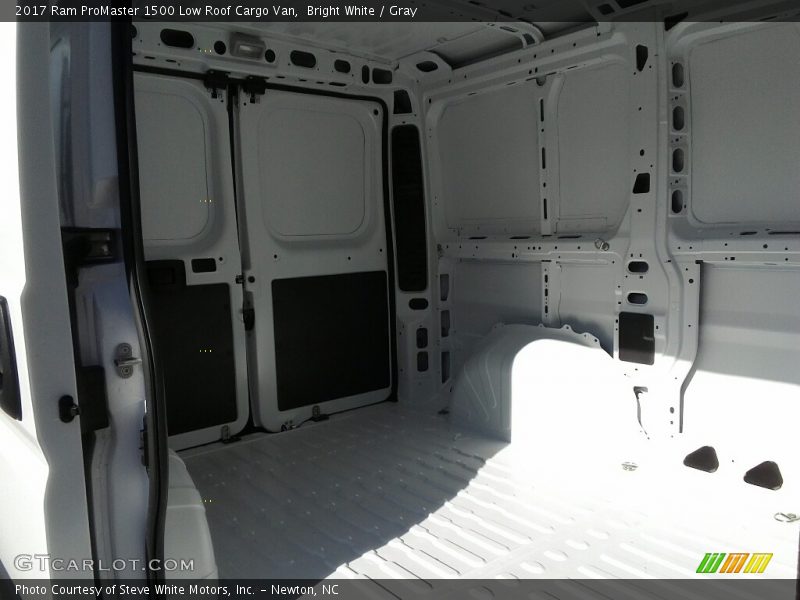 Bright White / Gray 2017 Ram ProMaster 1500 Low Roof Cargo Van