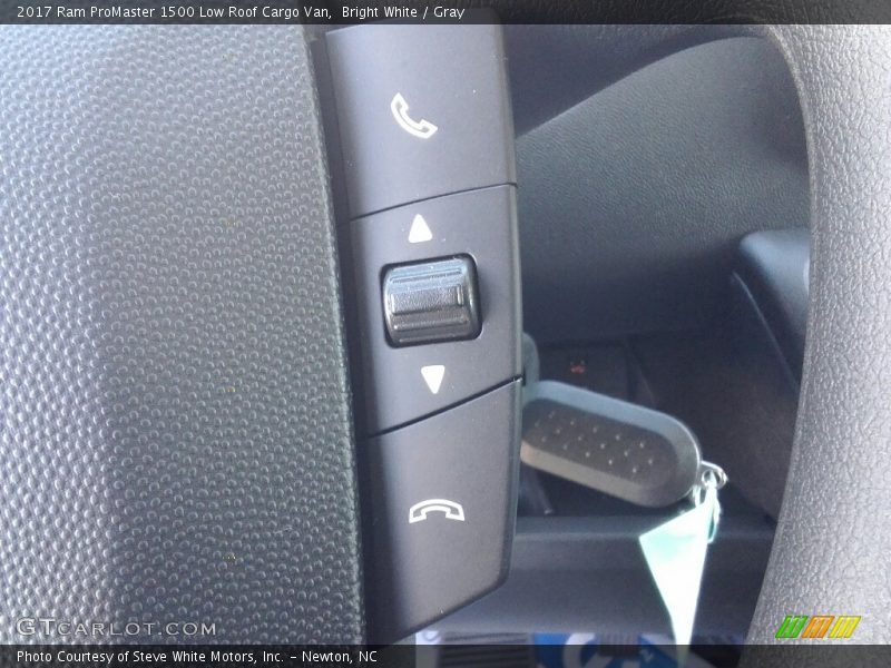 Controls of 2017 ProMaster 1500 Low Roof Cargo Van