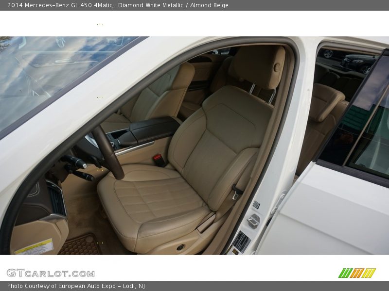 Diamond White Metallic / Almond Beige 2014 Mercedes-Benz GL 450 4Matic