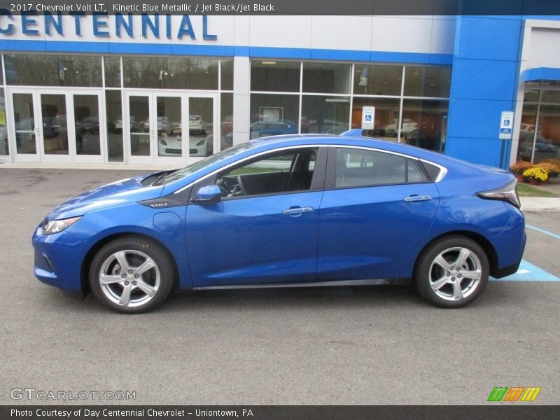 Kinetic Blue Metallic / Jet Black/Jet Black 2017 Chevrolet Volt LT