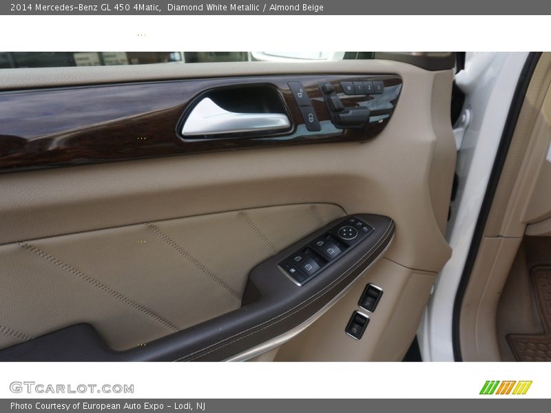 Diamond White Metallic / Almond Beige 2014 Mercedes-Benz GL 450 4Matic