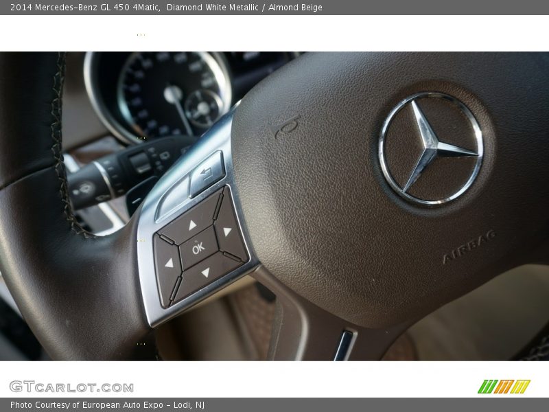 Diamond White Metallic / Almond Beige 2014 Mercedes-Benz GL 450 4Matic