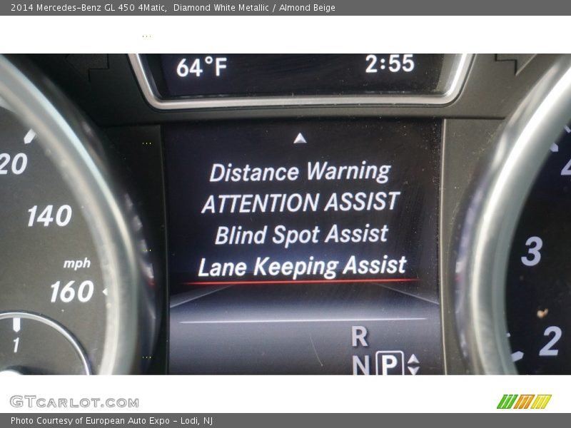 Diamond White Metallic / Almond Beige 2014 Mercedes-Benz GL 450 4Matic