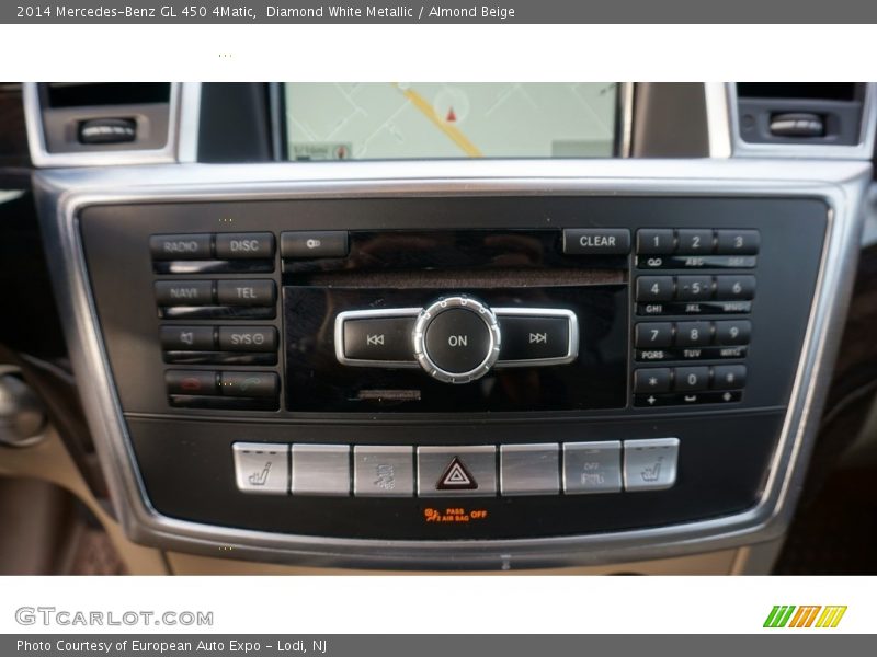 Diamond White Metallic / Almond Beige 2014 Mercedes-Benz GL 450 4Matic