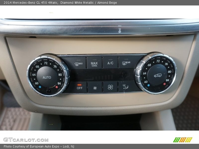 Diamond White Metallic / Almond Beige 2014 Mercedes-Benz GL 450 4Matic