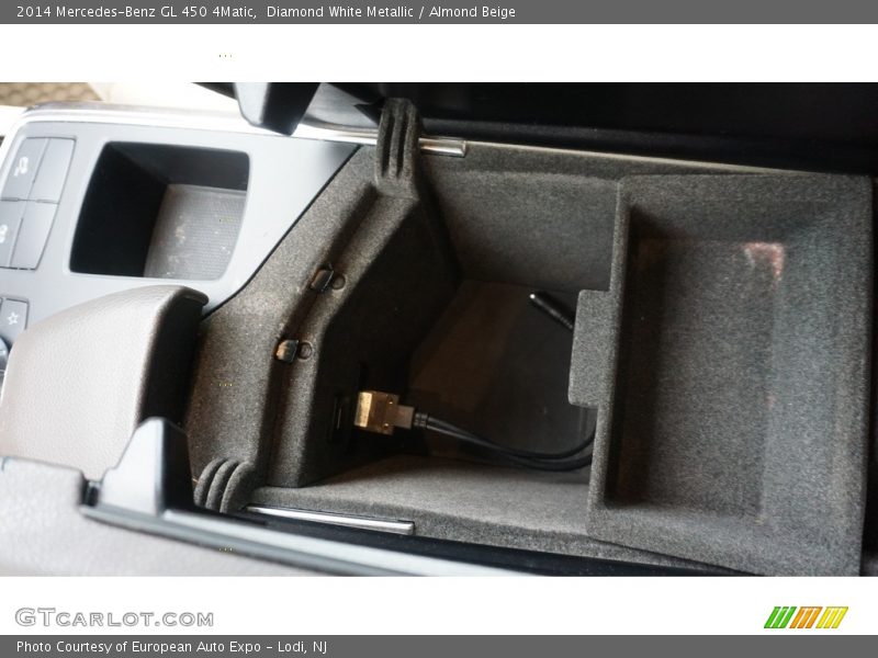 Diamond White Metallic / Almond Beige 2014 Mercedes-Benz GL 450 4Matic