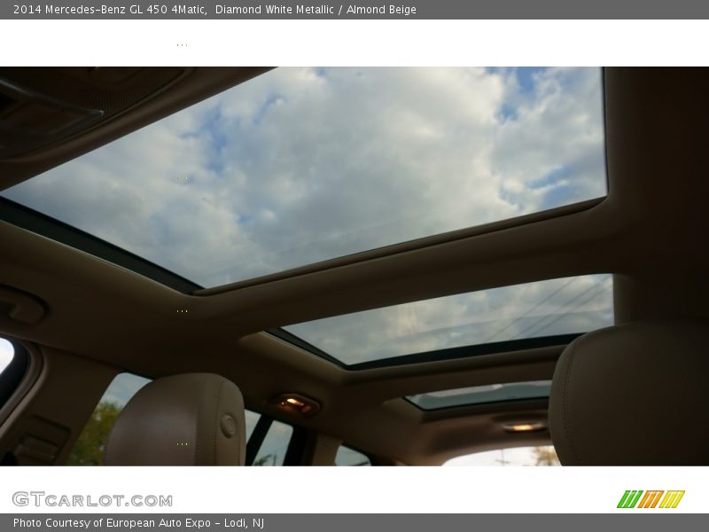Diamond White Metallic / Almond Beige 2014 Mercedes-Benz GL 450 4Matic