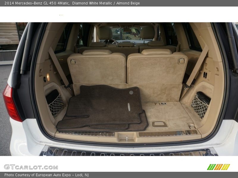 Diamond White Metallic / Almond Beige 2014 Mercedes-Benz GL 450 4Matic