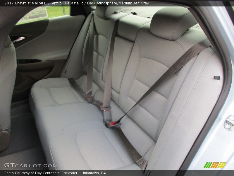 Arctic Blue Metallic / Dark Atmosphere/Medium Ash Gray 2017 Chevrolet Malibu LT