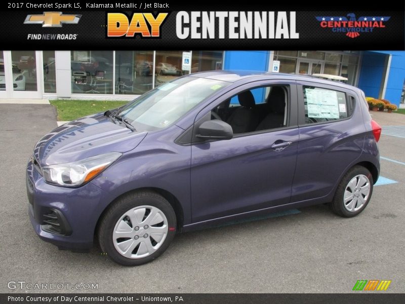 Kalamata Metallic / Jet Black 2017 Chevrolet Spark LS