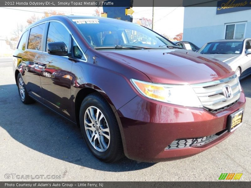Smoky Topaz Metallic / Truffle 2012 Honda Odyssey EX-L