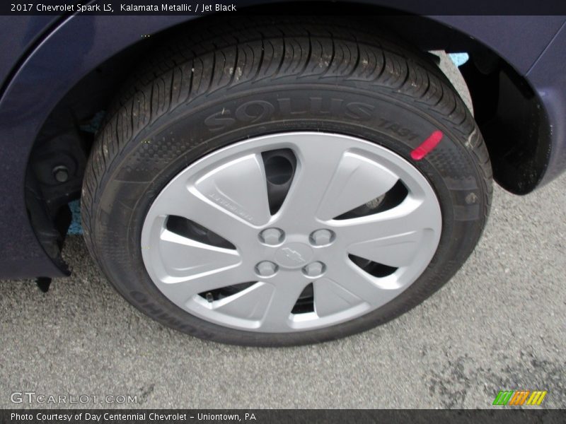 Kalamata Metallic / Jet Black 2017 Chevrolet Spark LS