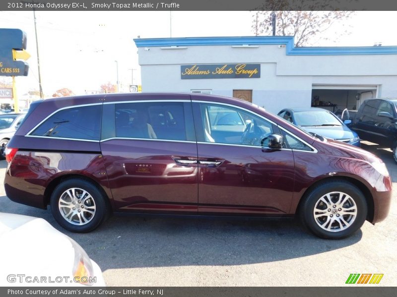 Smoky Topaz Metallic / Truffle 2012 Honda Odyssey EX-L