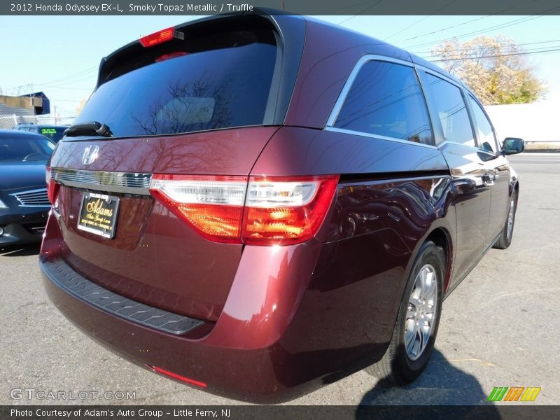 Smoky Topaz Metallic / Truffle 2012 Honda Odyssey EX-L