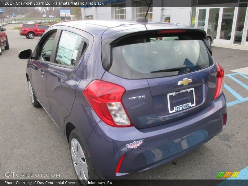 Kalamata Metallic / Jet Black 2017 Chevrolet Spark LS