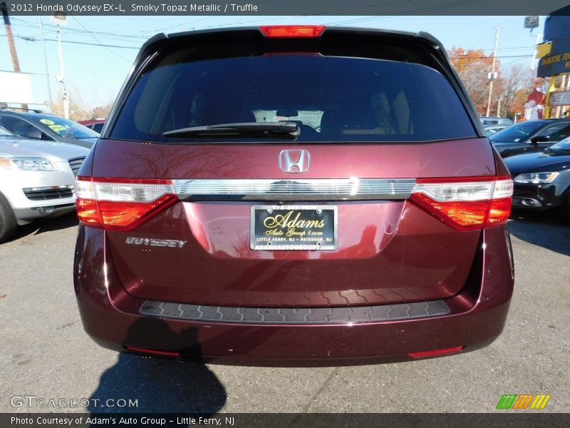 Smoky Topaz Metallic / Truffle 2012 Honda Odyssey EX-L