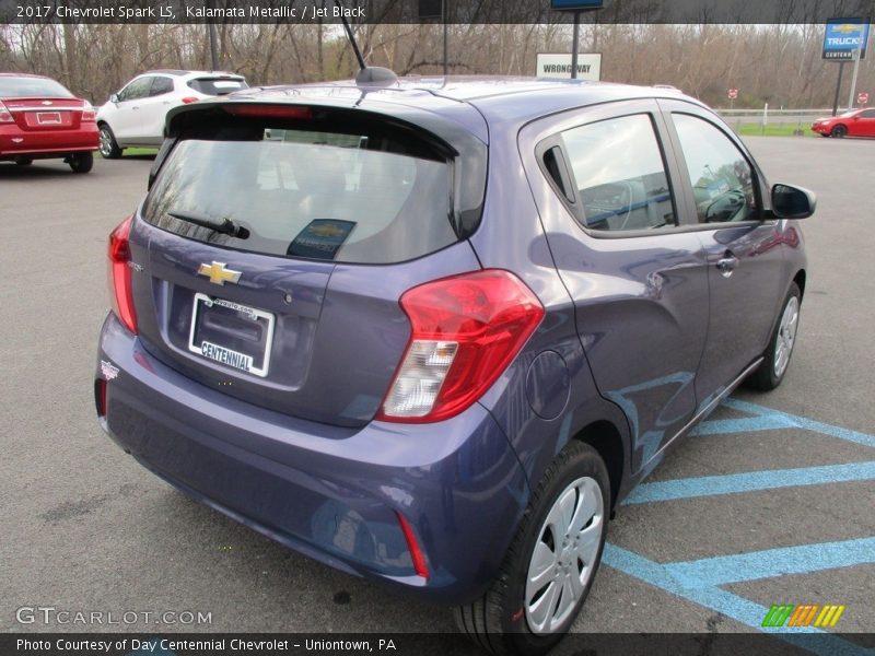 Kalamata Metallic / Jet Black 2017 Chevrolet Spark LS