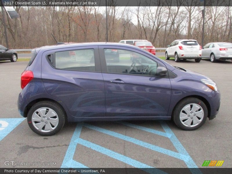 Kalamata Metallic / Jet Black 2017 Chevrolet Spark LS