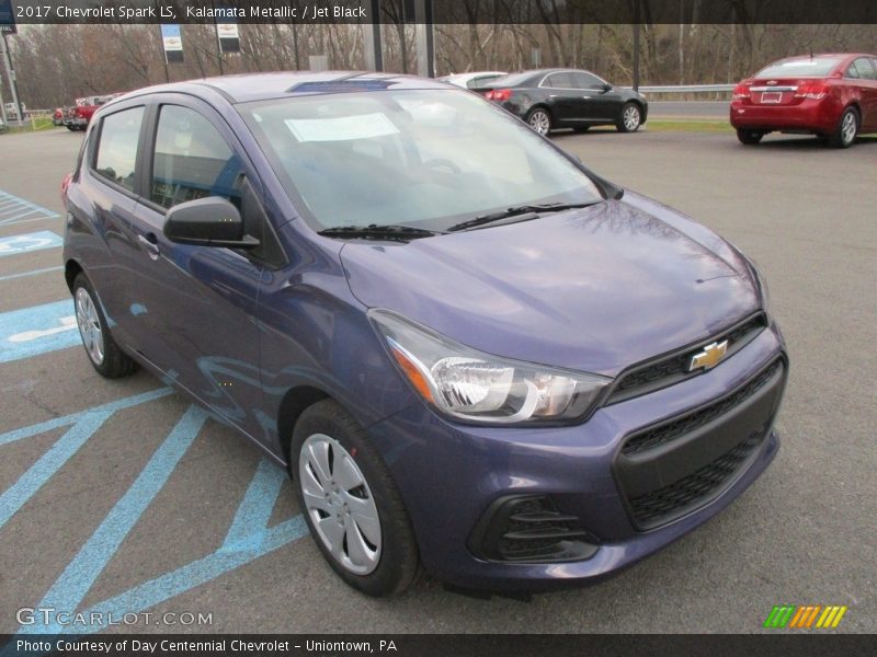 Kalamata Metallic / Jet Black 2017 Chevrolet Spark LS
