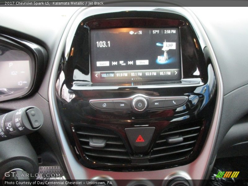 Kalamata Metallic / Jet Black 2017 Chevrolet Spark LS