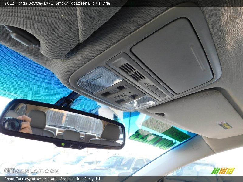 Smoky Topaz Metallic / Truffle 2012 Honda Odyssey EX-L