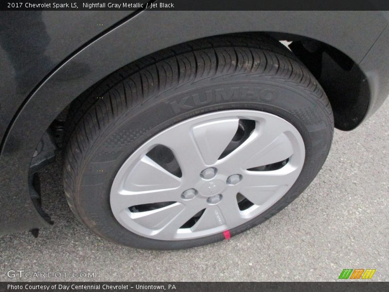 Nightfall Gray Metallic / Jet Black 2017 Chevrolet Spark LS