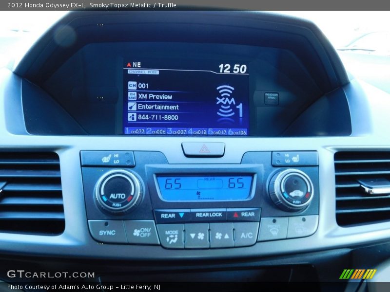 Smoky Topaz Metallic / Truffle 2012 Honda Odyssey EX-L