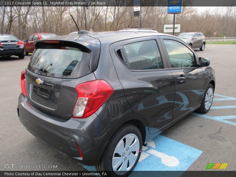 Nightfall Gray Metallic / Jet Black 2017 Chevrolet Spark LS