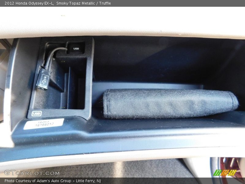 Smoky Topaz Metallic / Truffle 2012 Honda Odyssey EX-L