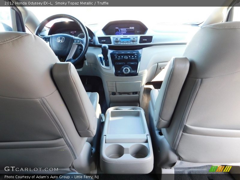 Smoky Topaz Metallic / Truffle 2012 Honda Odyssey EX-L