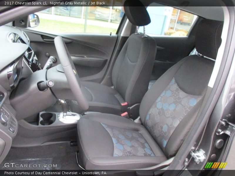 Nightfall Gray Metallic / Jet Black 2017 Chevrolet Spark LS
