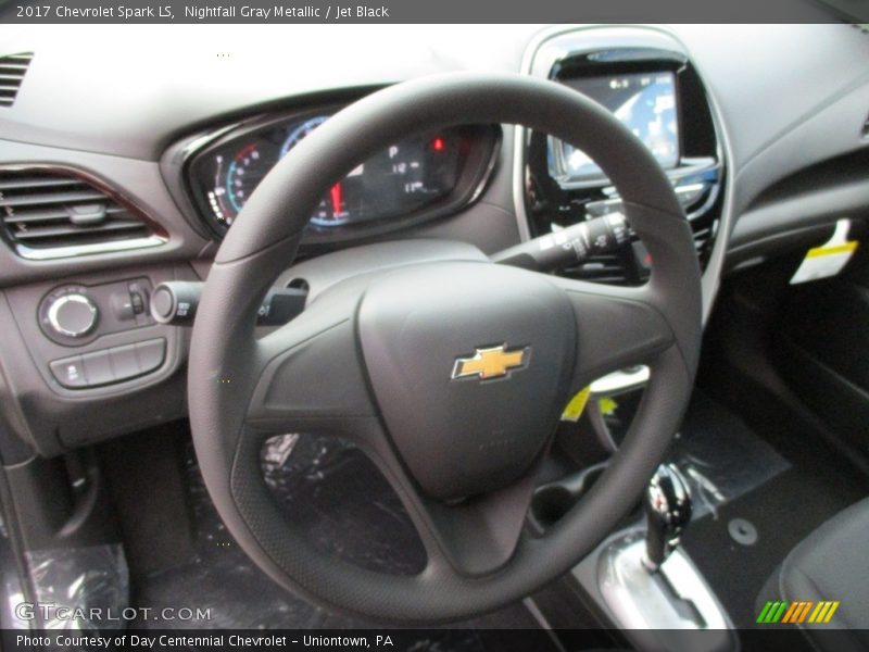 Nightfall Gray Metallic / Jet Black 2017 Chevrolet Spark LS