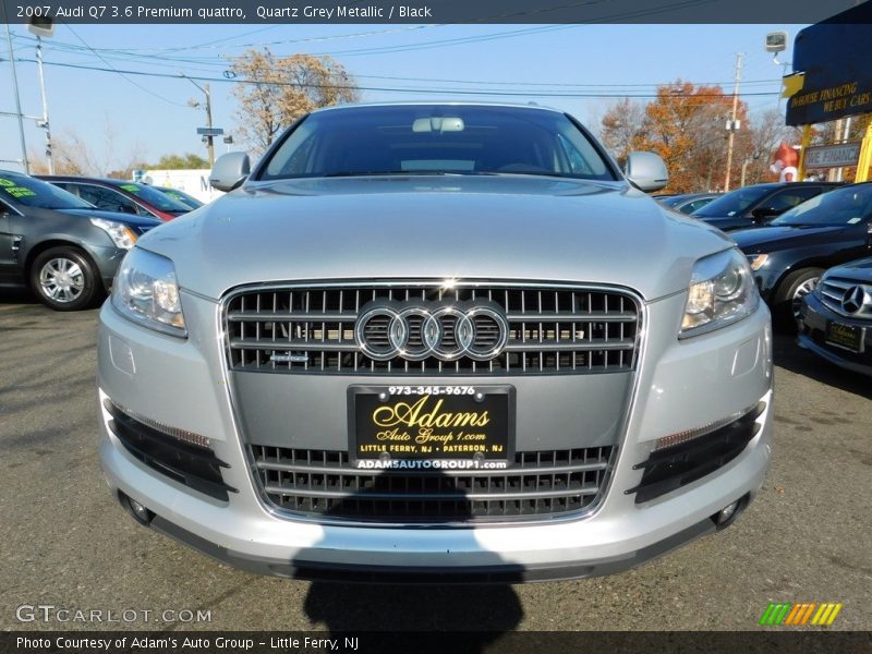 Quartz Grey Metallic / Black 2007 Audi Q7 3.6 Premium quattro