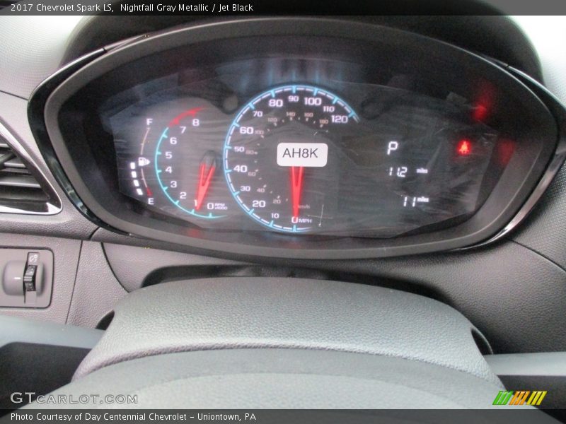 Nightfall Gray Metallic / Jet Black 2017 Chevrolet Spark LS