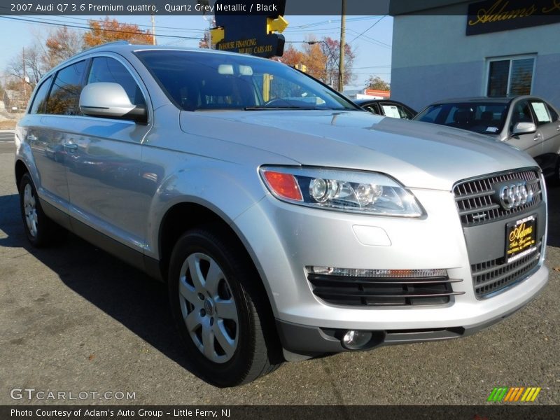 Quartz Grey Metallic / Black 2007 Audi Q7 3.6 Premium quattro