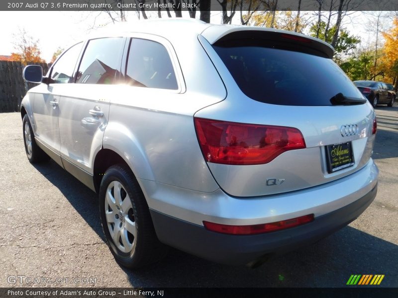 Quartz Grey Metallic / Black 2007 Audi Q7 3.6 Premium quattro