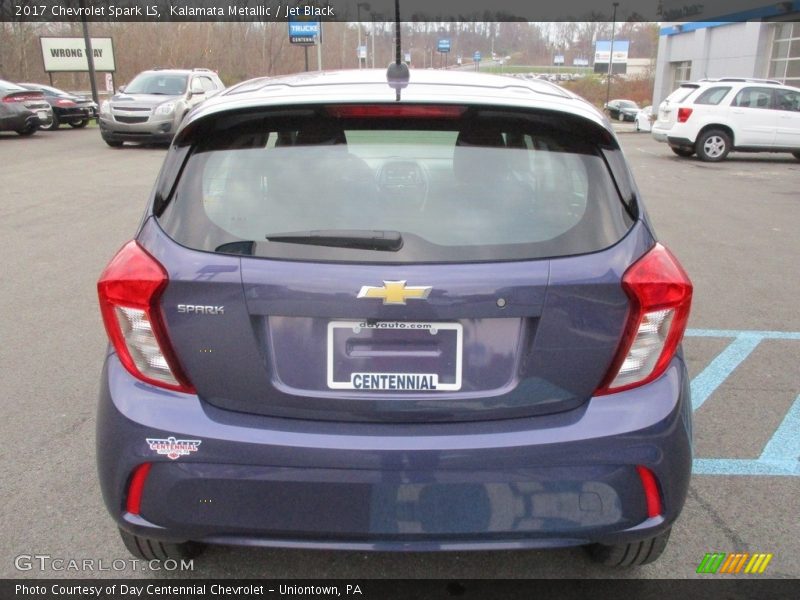Kalamata Metallic / Jet Black 2017 Chevrolet Spark LS