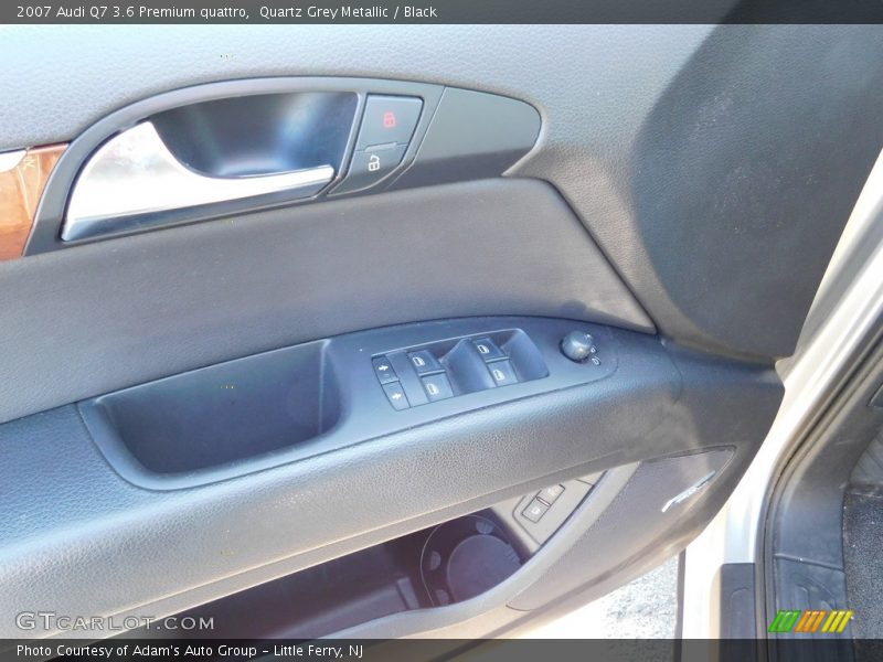 Quartz Grey Metallic / Black 2007 Audi Q7 3.6 Premium quattro