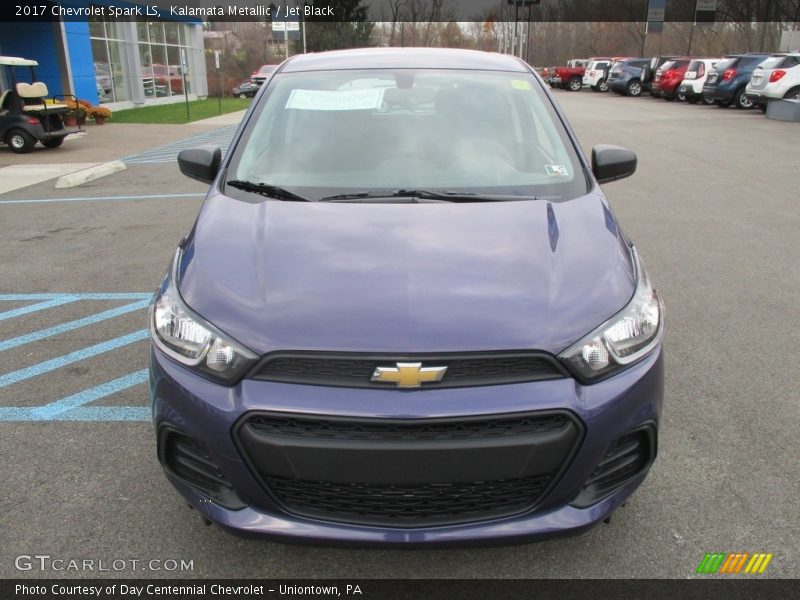 Kalamata Metallic / Jet Black 2017 Chevrolet Spark LS