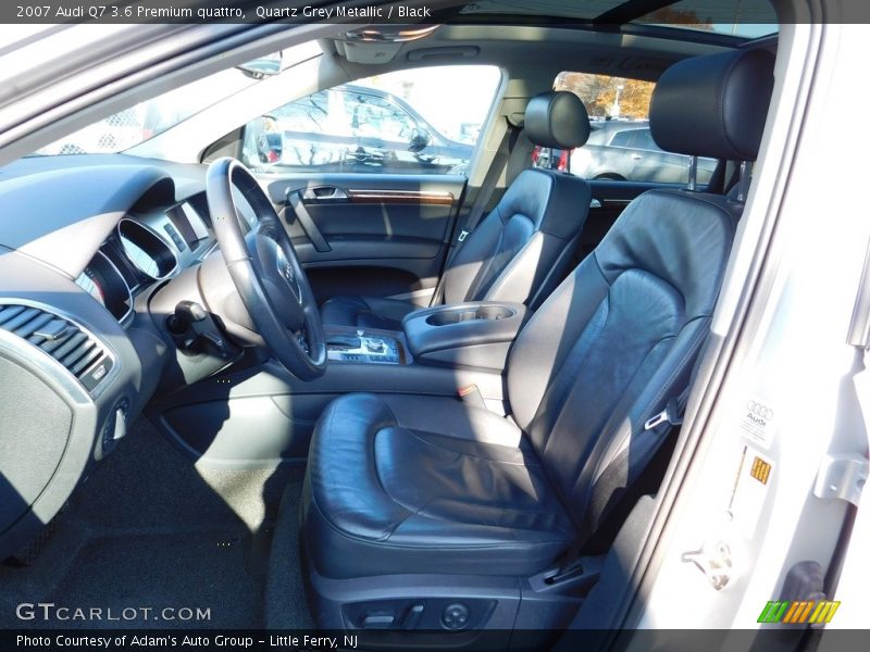 Quartz Grey Metallic / Black 2007 Audi Q7 3.6 Premium quattro