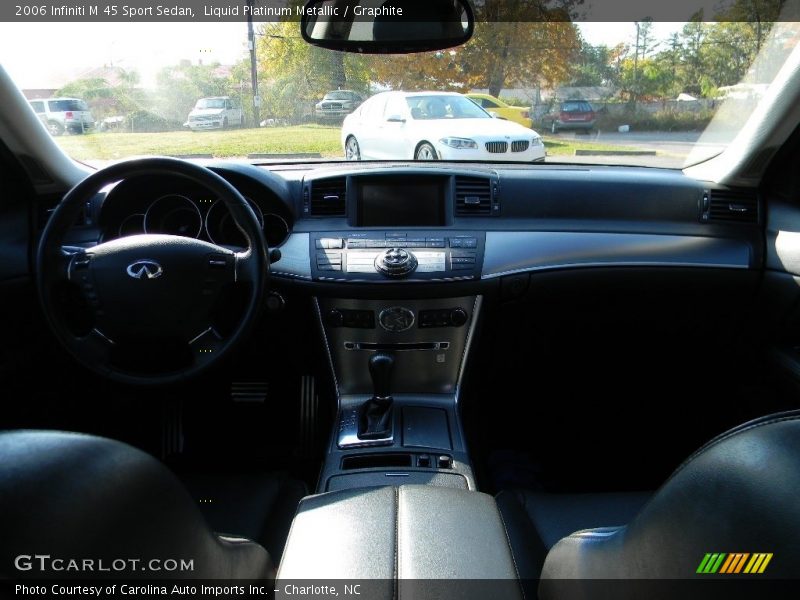 Liquid Platinum Metallic / Graphite 2006 Infiniti M 45 Sport Sedan