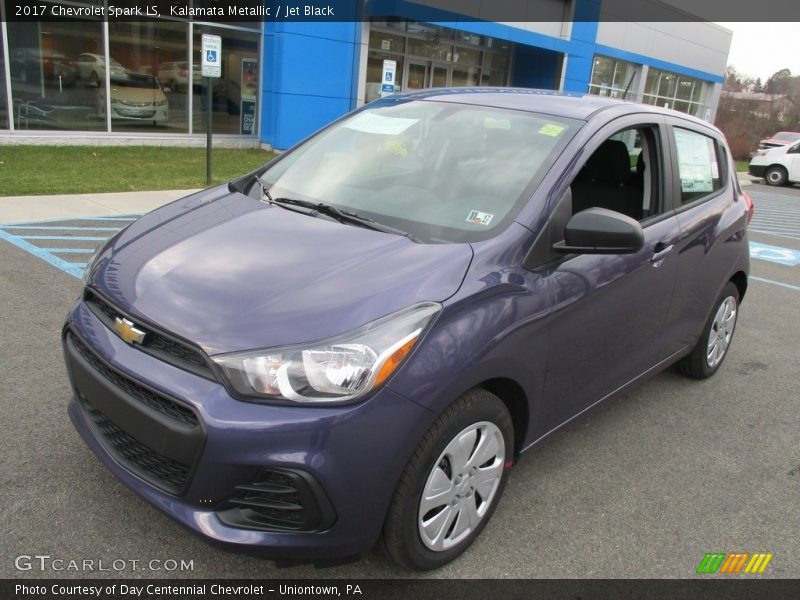 Kalamata Metallic / Jet Black 2017 Chevrolet Spark LS