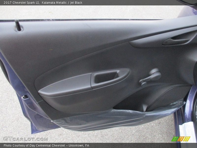 Kalamata Metallic / Jet Black 2017 Chevrolet Spark LS