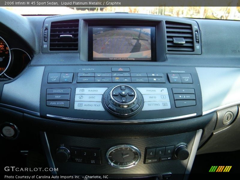 Liquid Platinum Metallic / Graphite 2006 Infiniti M 45 Sport Sedan
