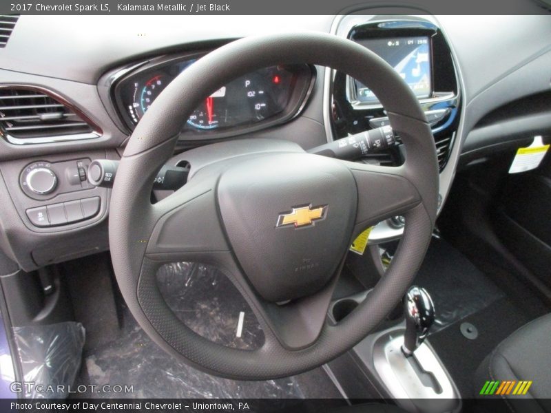 Kalamata Metallic / Jet Black 2017 Chevrolet Spark LS