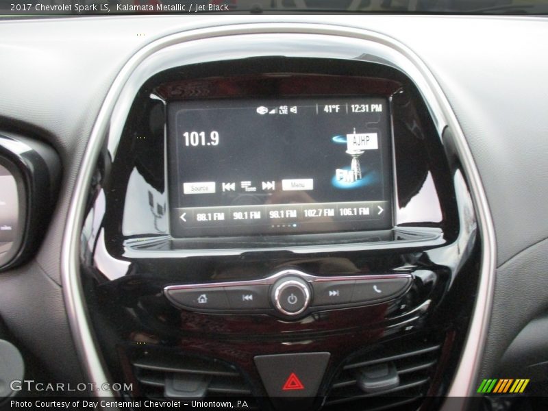 Kalamata Metallic / Jet Black 2017 Chevrolet Spark LS