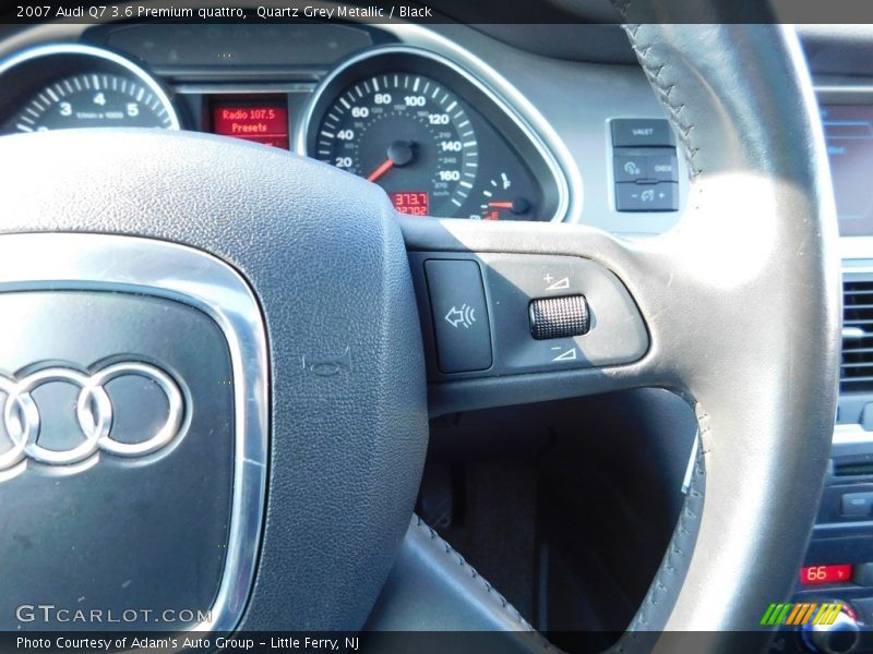 Quartz Grey Metallic / Black 2007 Audi Q7 3.6 Premium quattro