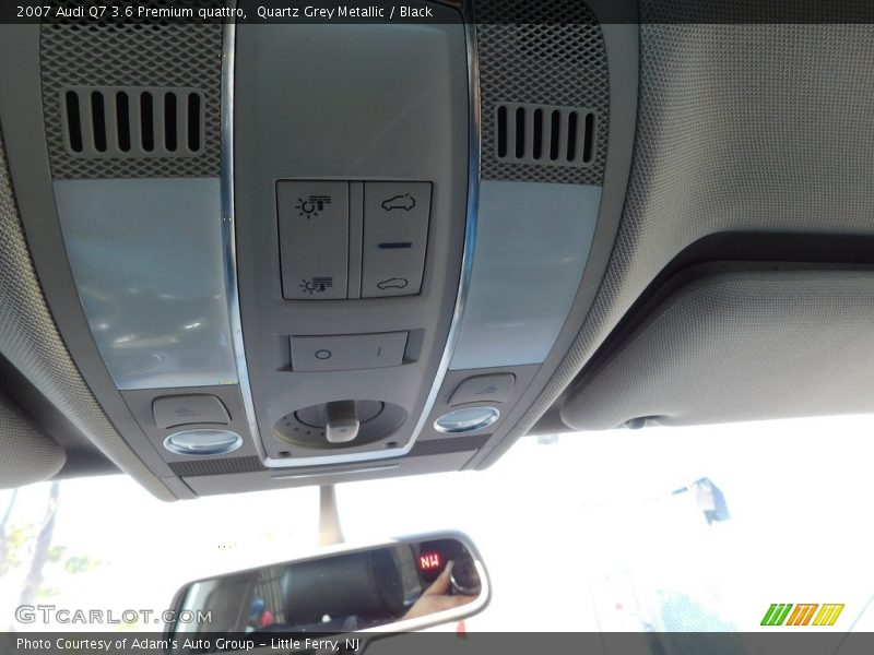 Quartz Grey Metallic / Black 2007 Audi Q7 3.6 Premium quattro